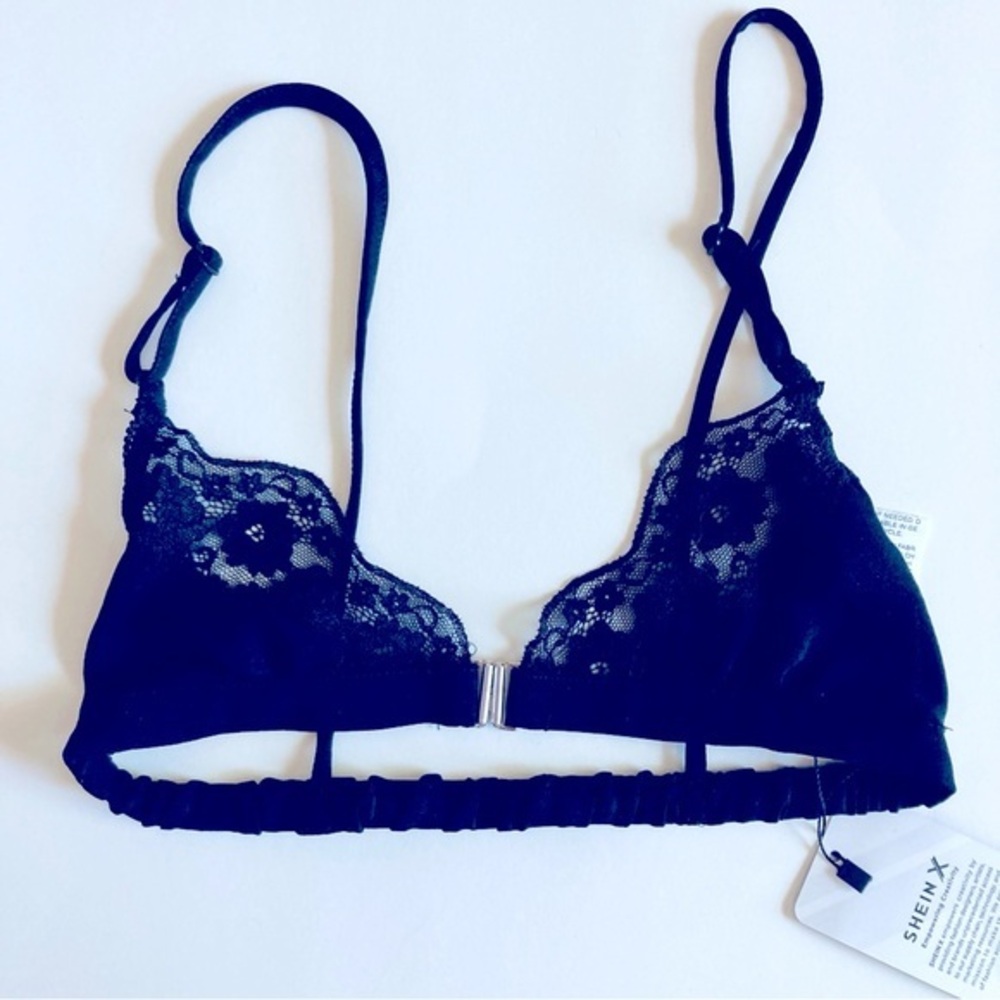 🍒 5/$25 🍒 Beautiful Black Lace Bralette Bra